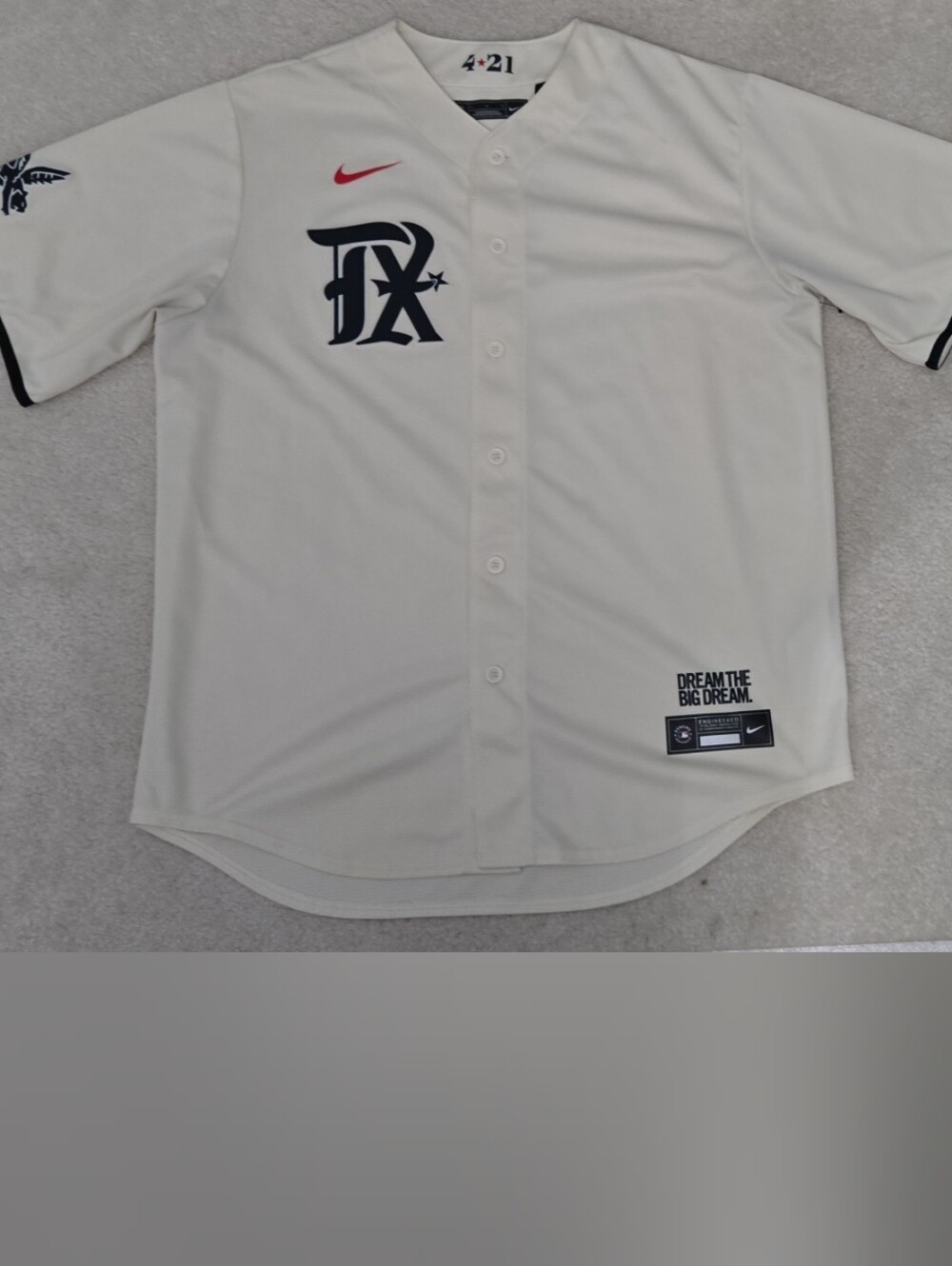 Nike Men’s Texas Rangers Jersey City Connect Limited Edition MLB Baseball Size L